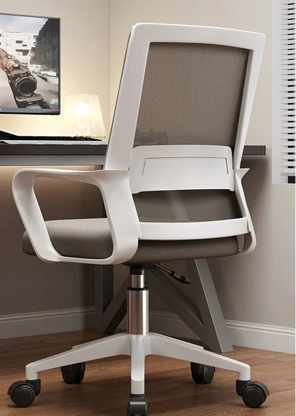 Chaise de bureau ergonomique pivotante en maille respirante - vente privée 14:193style2