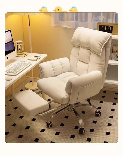 Chaise de bureau ergonomique pour eSport - vente privée 14:1254footrest-Orange