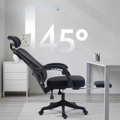 Chaise de bureau ergonomique réglable en maille - vente privée 14:193style 2