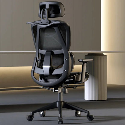 Chaise de bureau haute réglable - vente privée 14:193style1 grey