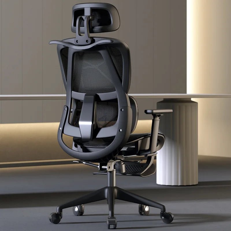 Chaise de bureau haute réglable - vente privée 14:350850style2 black