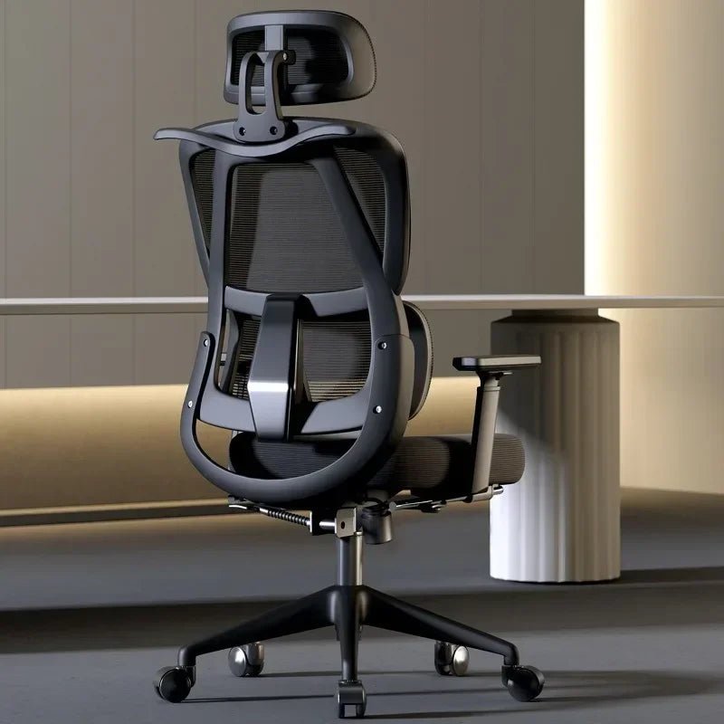 Chaise de bureau haute réglable - vente privée 14:350850style2 black