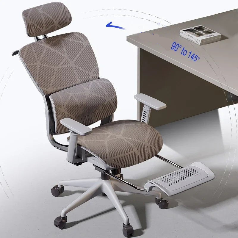 Chaise de bureau haute réglable - vente privée 14:350850style2 black