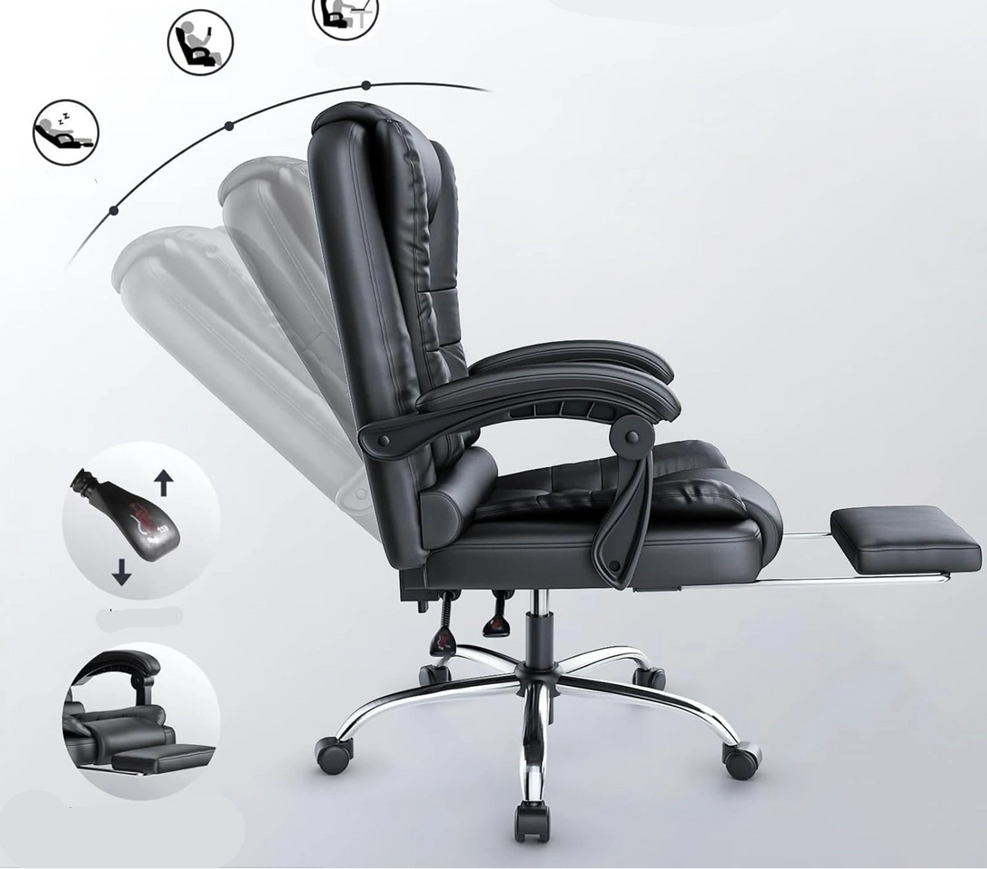 Chaise de bureau matériaux robustes - vente privée 14:200004889Black;200007763:201336101