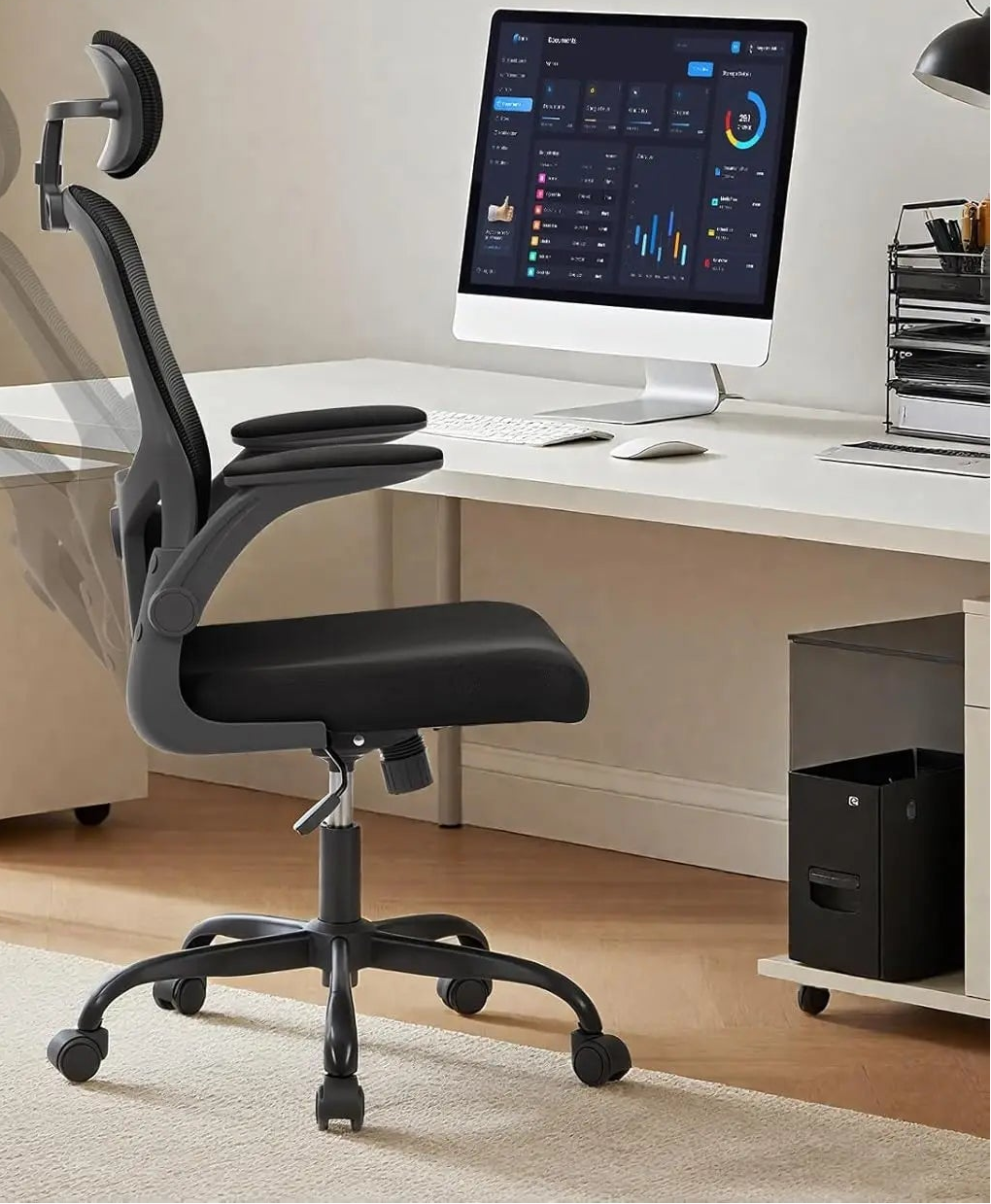 Chaise de bureau moderne et simple - vente privée 14:193Grey;200007763:203372089