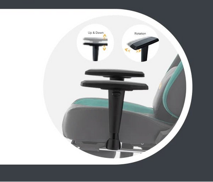 Chaise de bureau noir avec roulette et coussin - vente privée 14:193;200007763:201336101