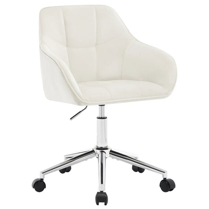 Chaise de bureau pivotante en velours - vente privée 14:175;200007763:201336101