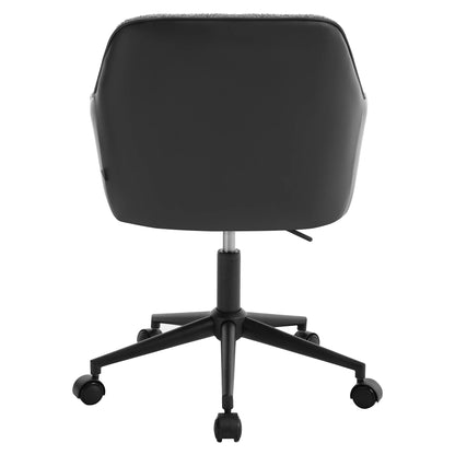 Chaise de bureau pivotante en velours - vente privée 14:175;200007763:201336101
