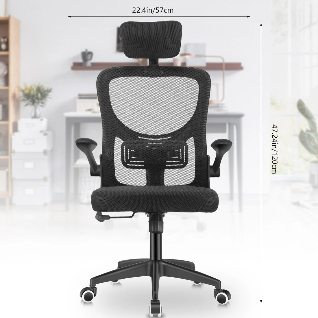 Chaise de bureau pivotante simple - vente privée 14:193;200007763:201336101