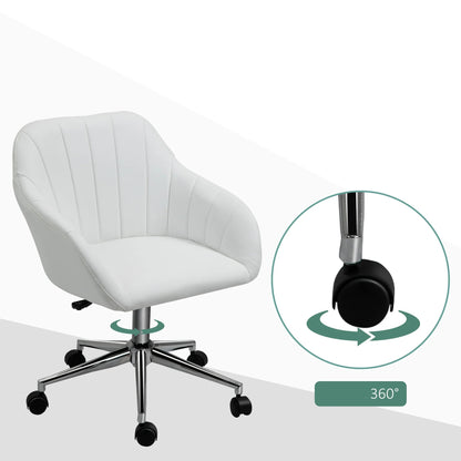 Chaise de bureau plastique mousseux - vente privée 14:29White;200007763:201336104