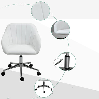 Chaise de bureau plastique mousseux - vente privée 14:29White;200007763:201336104