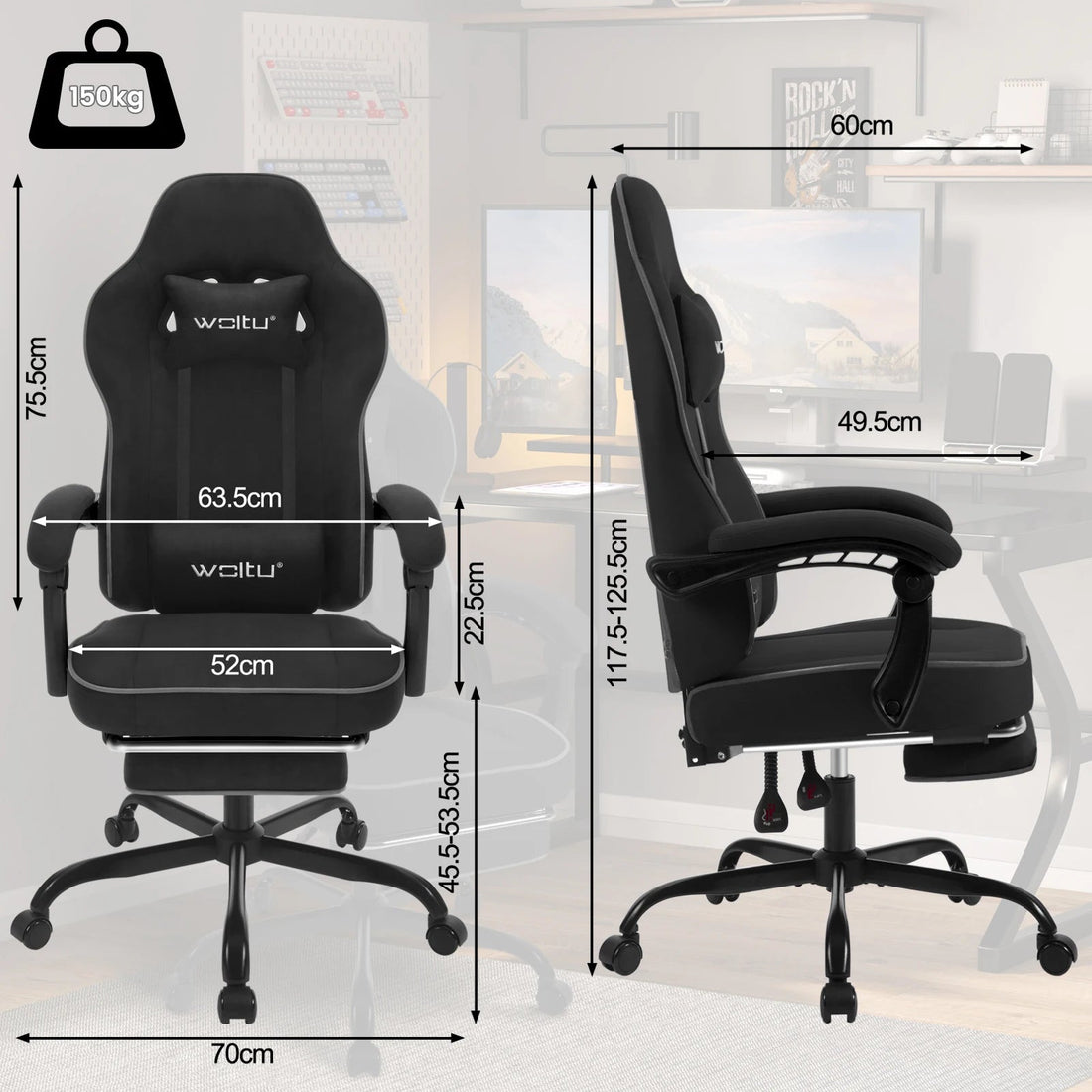 Chaise de bureau professionnelle luxe - vente privée 14:200005536grey mesh fabric;200007763:201336101
