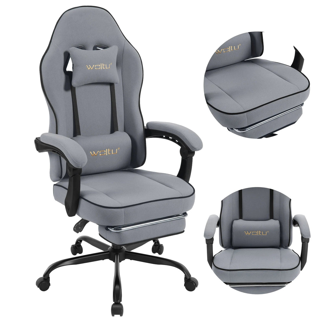 Chaise de bureau professionnelle luxe - vente privée 14:200005536grey mesh fabric;200007763:201336101