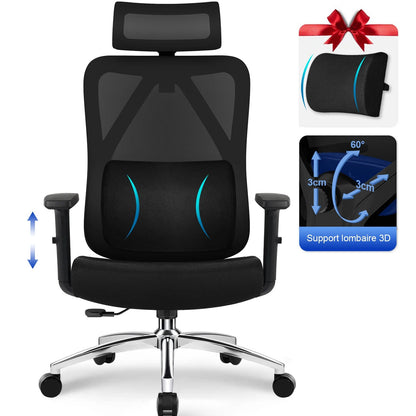 Chaise de bureau robuste inclinable - vente privée 14:193;200007763:201336101