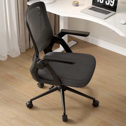 Chaise de bureau rose ergonomique avec accoudoirs relevables - vente privée 14:365458Pink;200007763:201336101