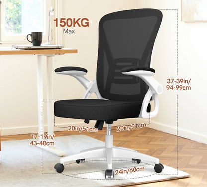 Chaise de bureau roulante avec accoudoirs - vente privée 14:100013777Purple;200007763:201336101