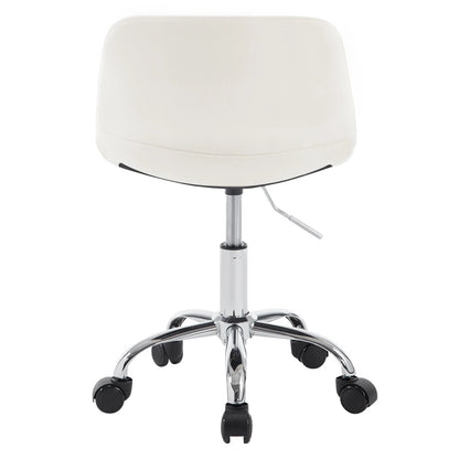 Chaise de bureau sans accoudoirs avec roulette - 14:771cream;200007763:201336101