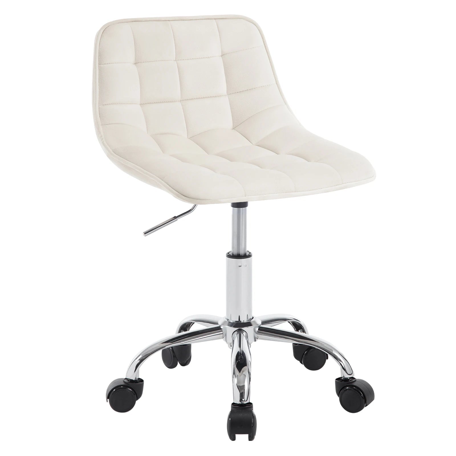 Chaise de bureau sans accoudoirs avec roulette - 14:771cream;200007763:201336101