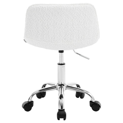 Chaise de bureau sans accoudoirs avec roulette - 14:771cream;200007763:201336101