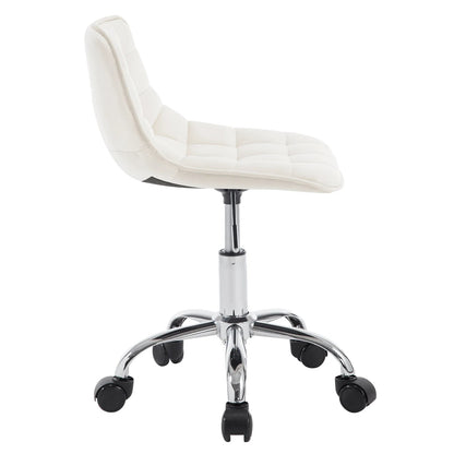 Chaise de bureau sans accoudoirs avec roulette - 14:771cream;200007763:201336101