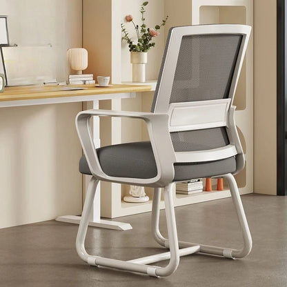 Chaise de bureau sans roues ergonomique - vente privée 14:1063D