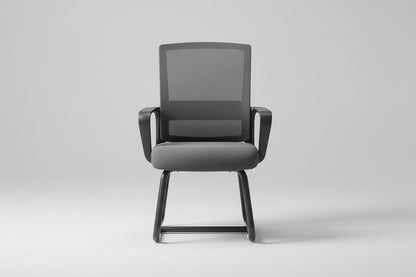 Chaise de bureau sans roues ergonomique - vente privée 14:1063D