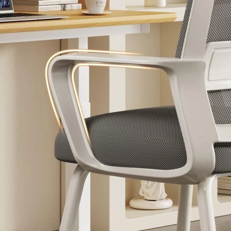 Chaise de bureau sans roues ergonomique - vente privée 14:1063D