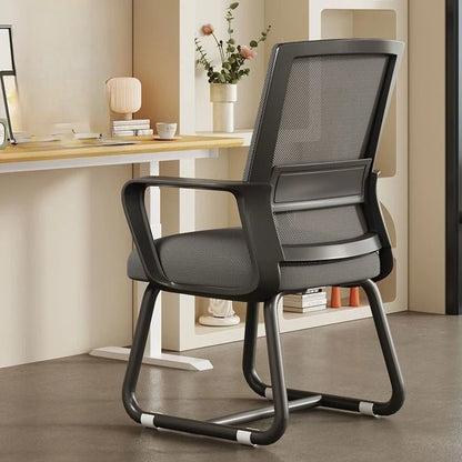 Chaise de bureau sans roues ergonomique - vente privée 14:193B