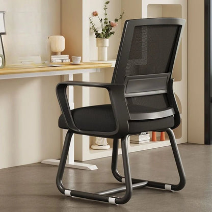 Chaise de bureau sans roues ergonomique - vente privée 14:200004889A