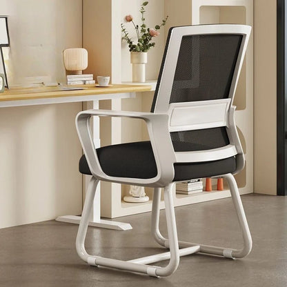 Chaise de bureau sans roues ergonomique - vente privée 14:365458C