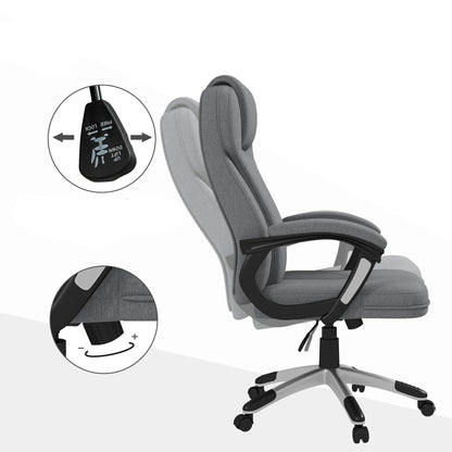 Chaise de bureau scandinave avec fonction à bascule - vente privée 200007763:201336342