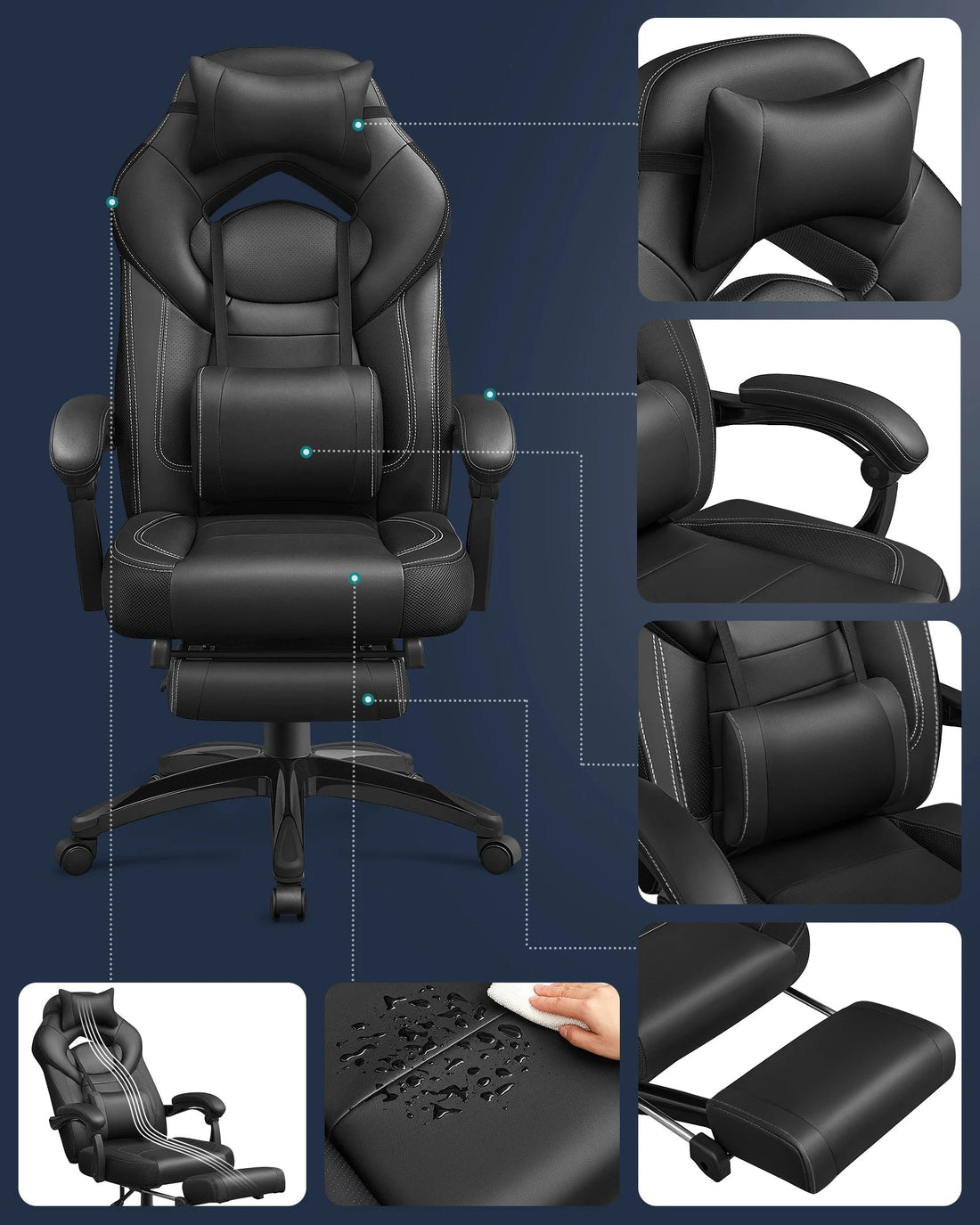 Chaise de bureau solide de grande qualité - vente privée 14:193;200007763:201336342
