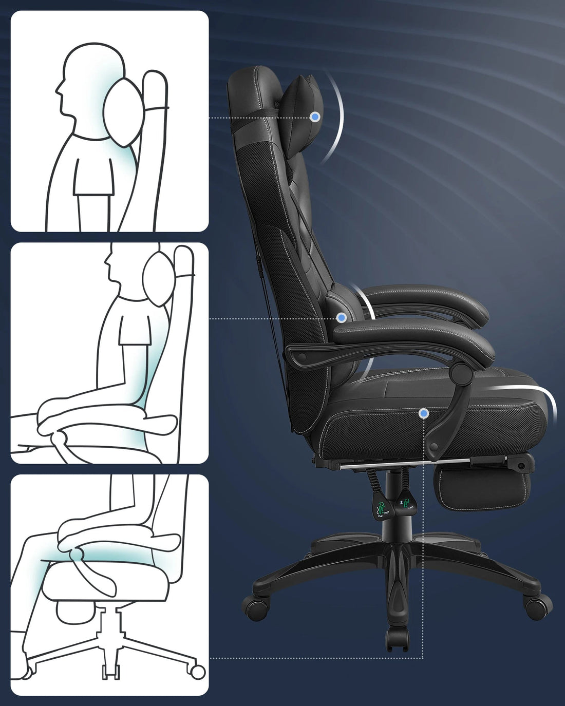 Chaise de bureau solide de grande qualité - vente privée 14:193;200007763:201336342