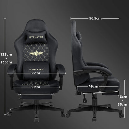 Chaise de bureau style gaming solide - vente privée 14:175;200007763:201336101