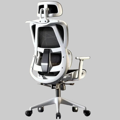 Chaise de bureau sur roues à dossier réglable - vente privée 14:1063Black 2D armrest