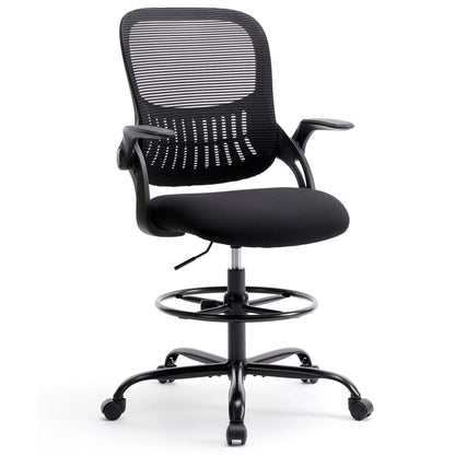 Chaise de bureau télétravail simple et confortable - vente privée 14:193High  flip armrest;200007763:201336101
