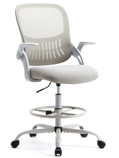 Chaise de bureau télétravail simple et confortable - vente privée 14:350852High  flip armrest;200007763:201336101