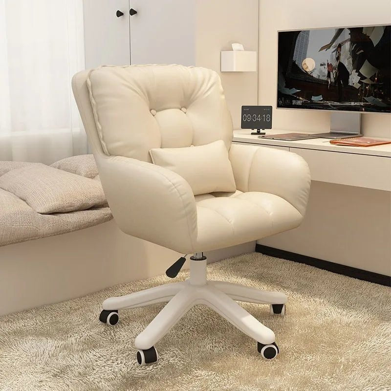 Chaise de bureau tissu avec dossier doux - 14:691