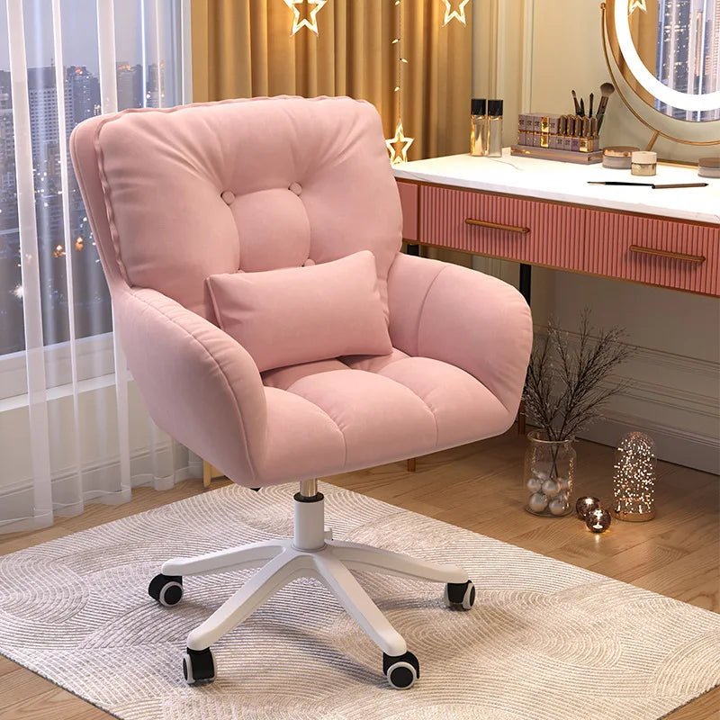 Chaise de bureau tissu avec dossier doux - vente privée 14:691