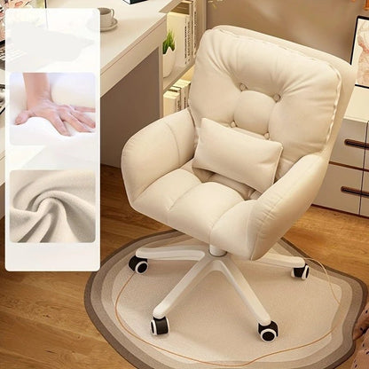 Chaise de bureau tissu avec dossier doux - 14:771