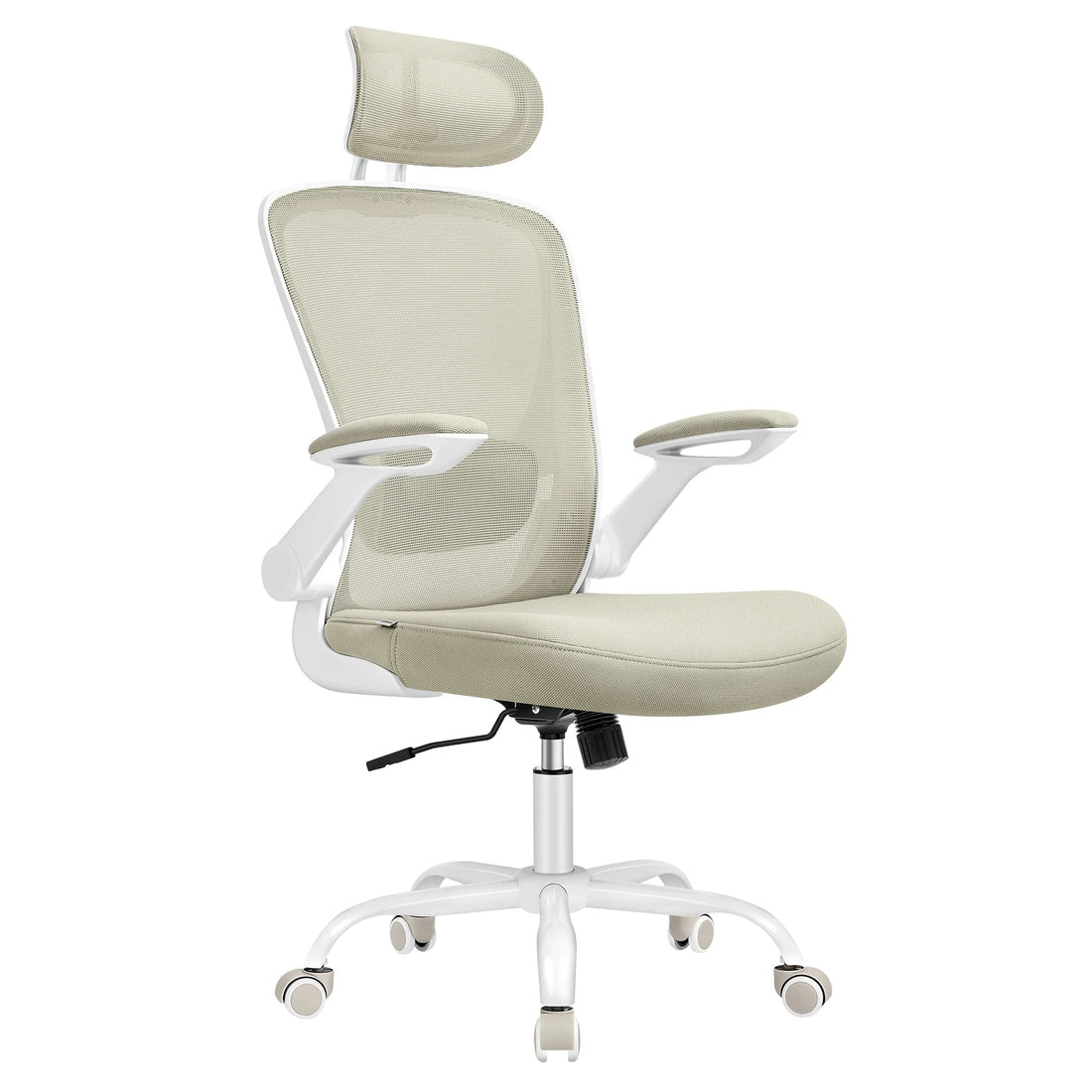 Chaise de bureau vintage avec accoudoirs rabattables - vente privée 14:200001438;200007763:201336101