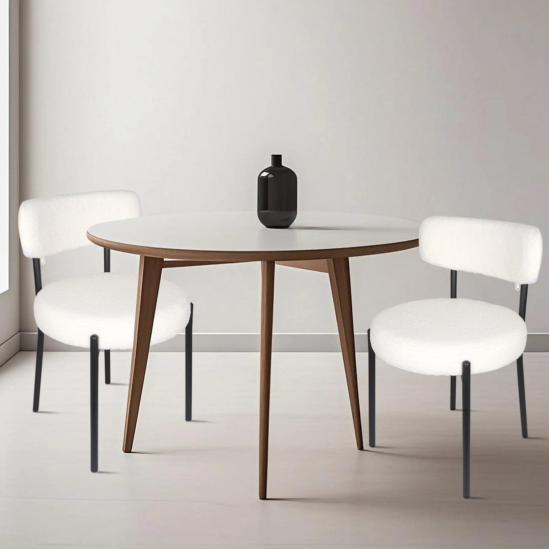 Chaise salle a manger 2 ensembles doux - vente privée 200007763:201336342