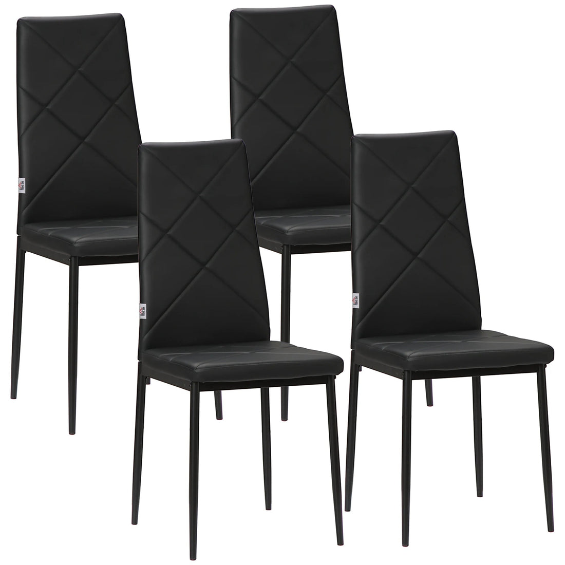 Chaise salle à manger blanc de 4 pièces - vente privée 14:29White;200007763:201336104