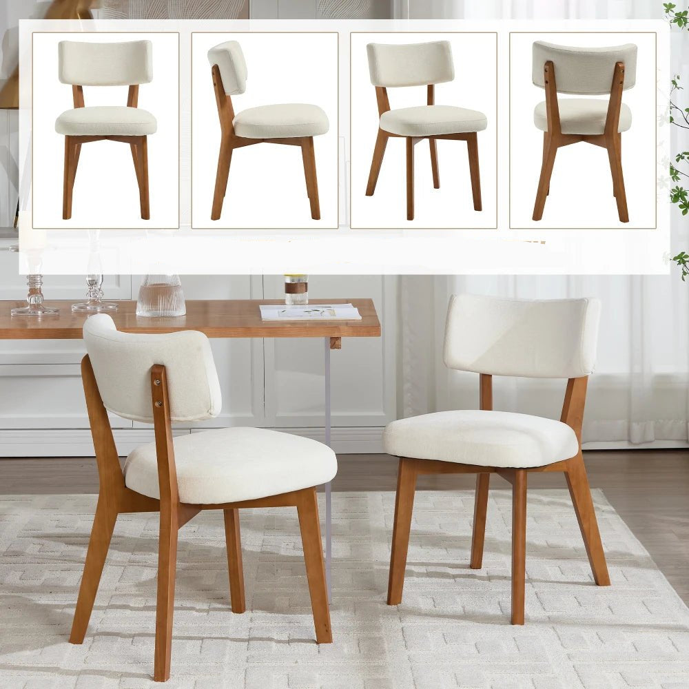 Chaise salle à manger bois moderne 2 ensembles - vente privée 14:200844060Green 2 pcs;200007763:201336101