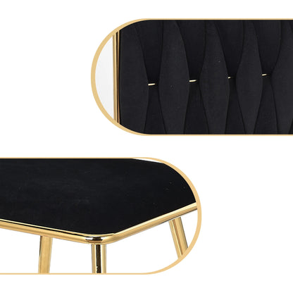 Chaise salle à manger couleur noir lot de 2 pièces avec accoudoirs - vente privée 14:193;200007763:201336101