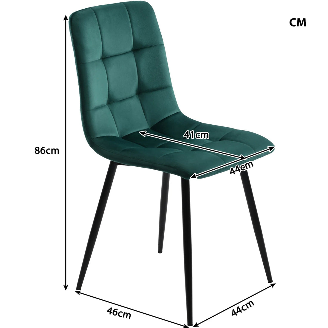 Chaise salle à manger de haute qualité pour un grand confort - vente privée 14:175Green;200007763:201336101