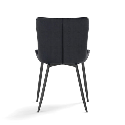 Chaise salle à manger en faux cuir de 4 lots - vente privée 14:365458;200007763:201336342