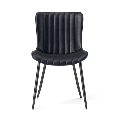Chaise salle à manger en faux cuir de 4 lots - vente privée 14:365458;200007763:201336342