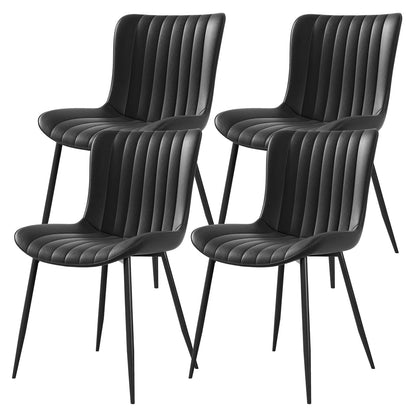 Chaise salle à manger en faux cuir de 4 lots - vente privée 14:365458;200007763:201336342