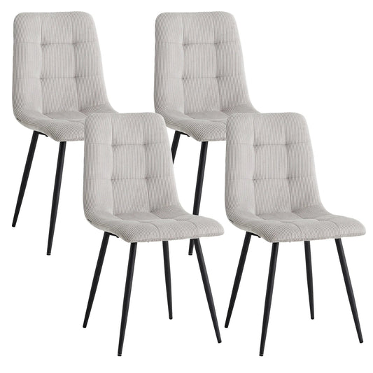 Chaise salle à manger gris tendance lot de 2/4/6 - vente privée 14:200006155Grey;200007763:201336101